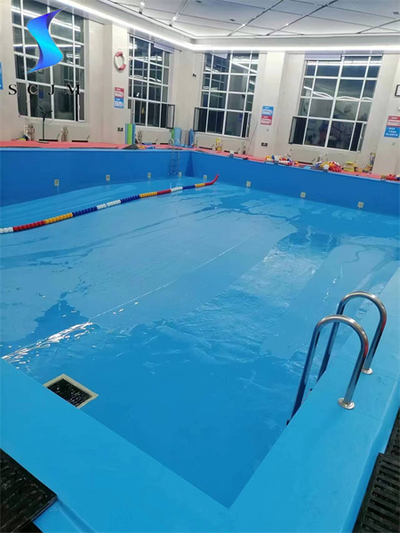 杭州室内游泳池施工效果图